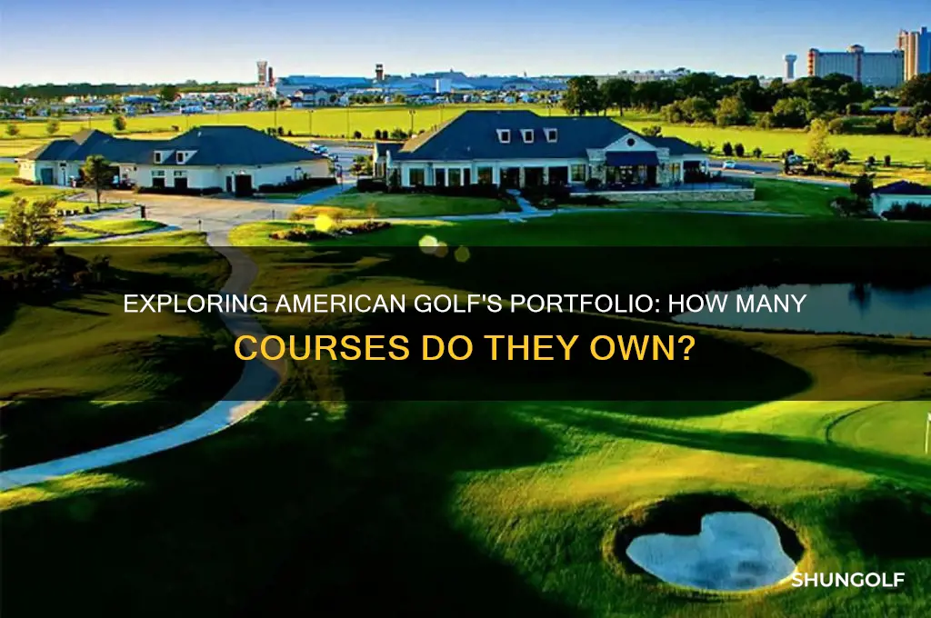how many course does american golf own