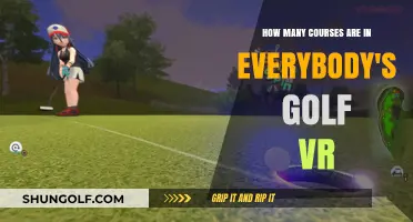 Exploring the Course Count in Everybody's Golf VR