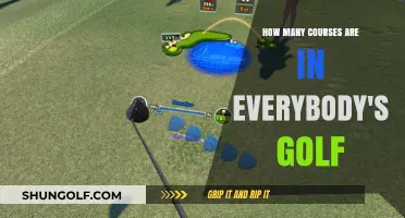 Everybody's Golf: Exploring the Total Number of Courses Available