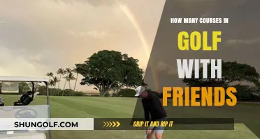 Golf with Friends: Exploring the Number of Courses to Play Together