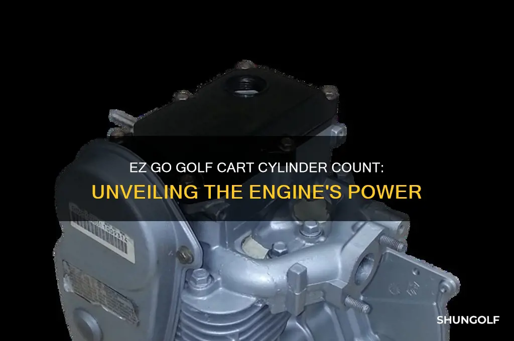 how many cylinders does an ez go golf cart have