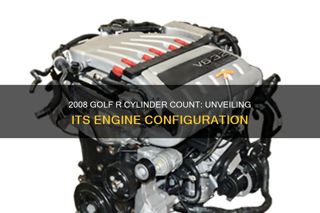 how many cylinders in the 2008 golf r
