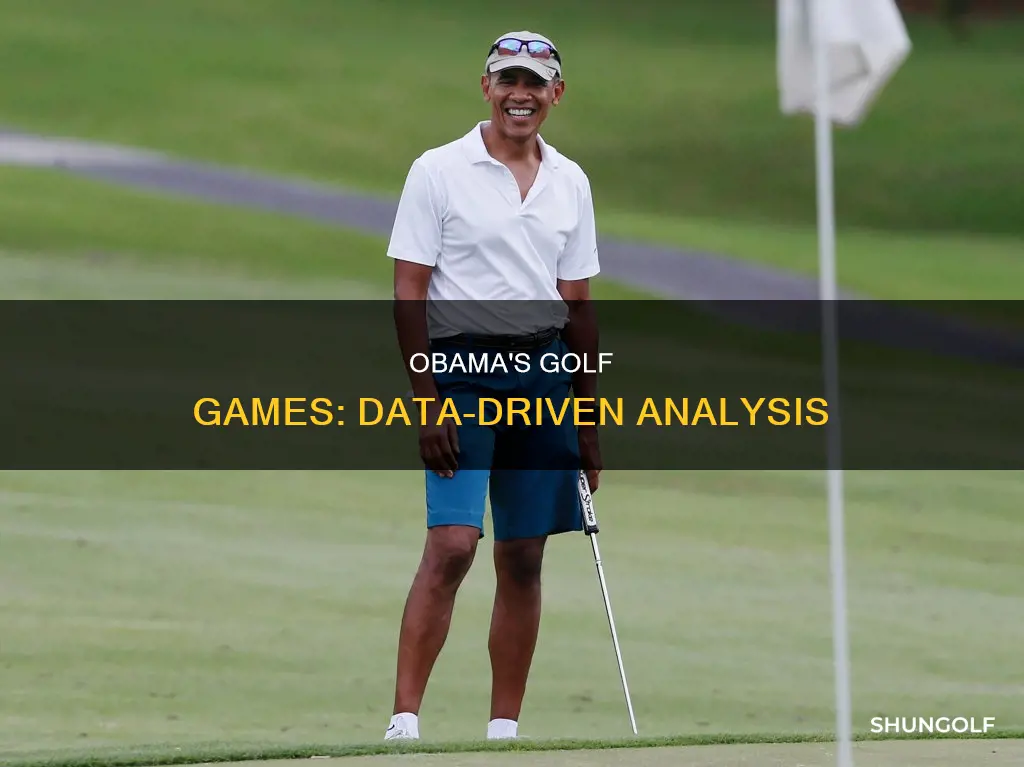 how many data obama golf