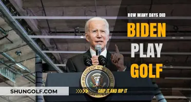 Biden's Golf Days: Tracking the President's Time on the Green