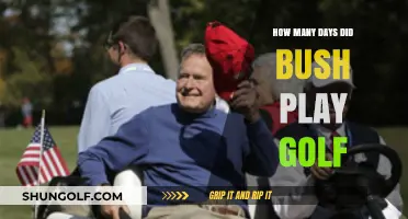 Bush's Golf Days: Counting the Rounds During His Presidency
