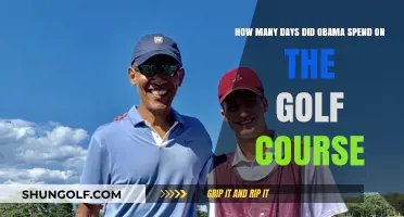 Obama's Golf Course Visits: A Presidential Pastime by the Numbers