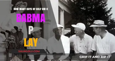 Obama's Golf Days: Uncovering the Frequency of His Tee Times