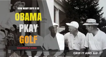 Obama's Golf Days: Uncovering the Frequency of His Favorite Pastime