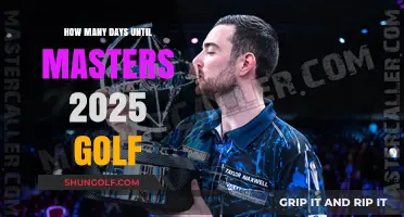 Countdown to Masters 2025: Days Until Golf's Iconic Event
