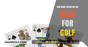 How Many Decks Do You Need for Golf? A Guide