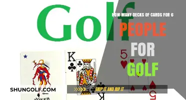 Ideal Number of Card Decks for 6-Player Golf Game Explained