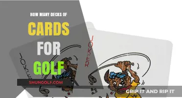 Perfecting Your Golf Card Game: Decks Needed for Smooth Play