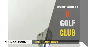 Understanding U Golf Club Loft: Degrees and Performance Explained