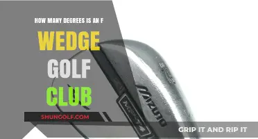 Understanding the Loft: Degrees of an F Wedge Golf Club