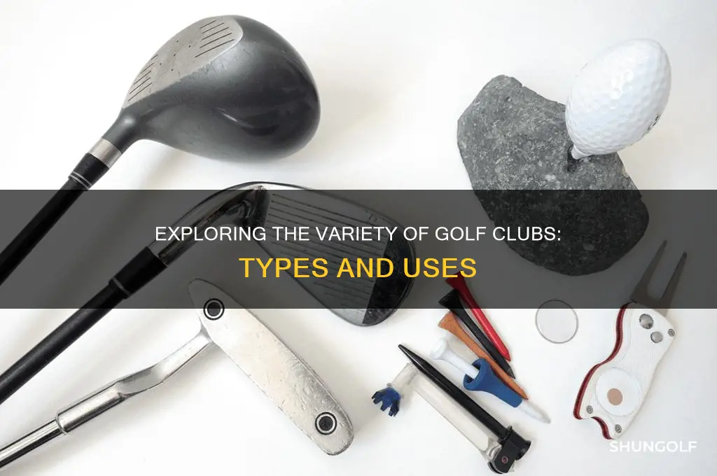 how many different clubs are there in golf