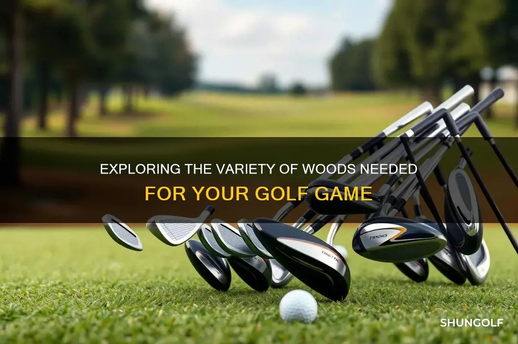 how many different woods do ineed golf