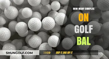 Dimples on Golf Balls: Why Not 300 or More?