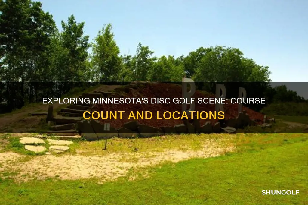 how many disc golf courses in minnesota