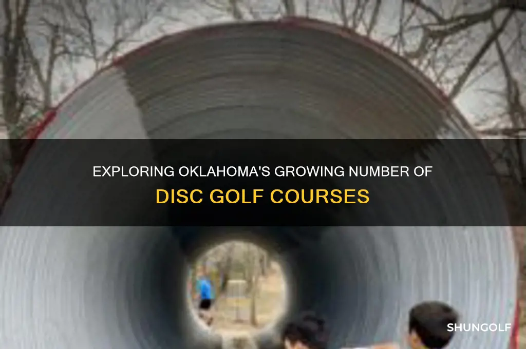 how many disc golf courses in oklahoma