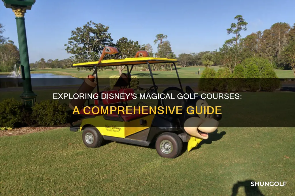 how many disney golf course