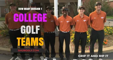 Exploring the Total Number of Division 1 College Golf Teams