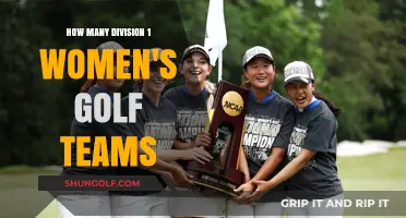 Exploring the Number of Division 1 Women's Golf Teams Nationwide