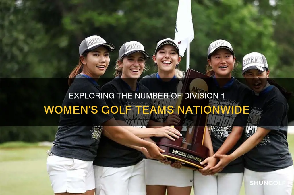 how many division 1 women