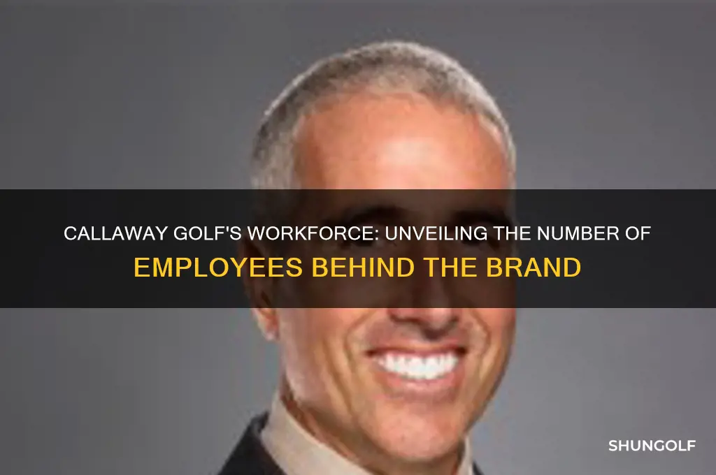 how many employees does callaway golf have
