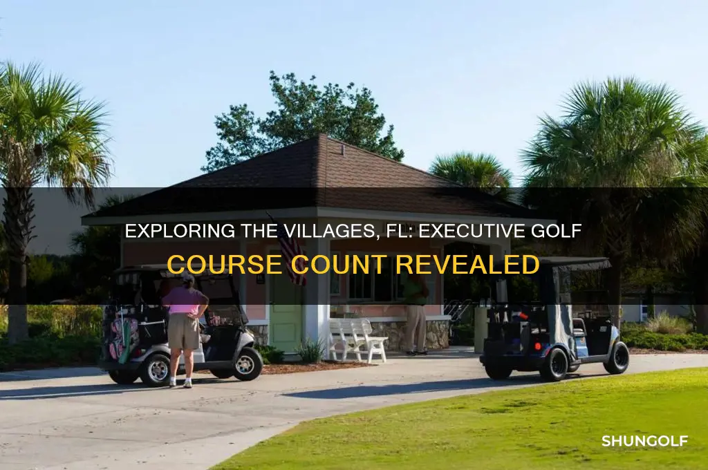 how many executive golf courses in the villages fl