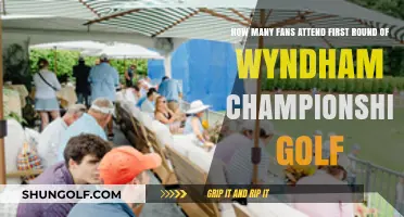 Wyndham Championship Golf: First Round Fan Attendance Insights