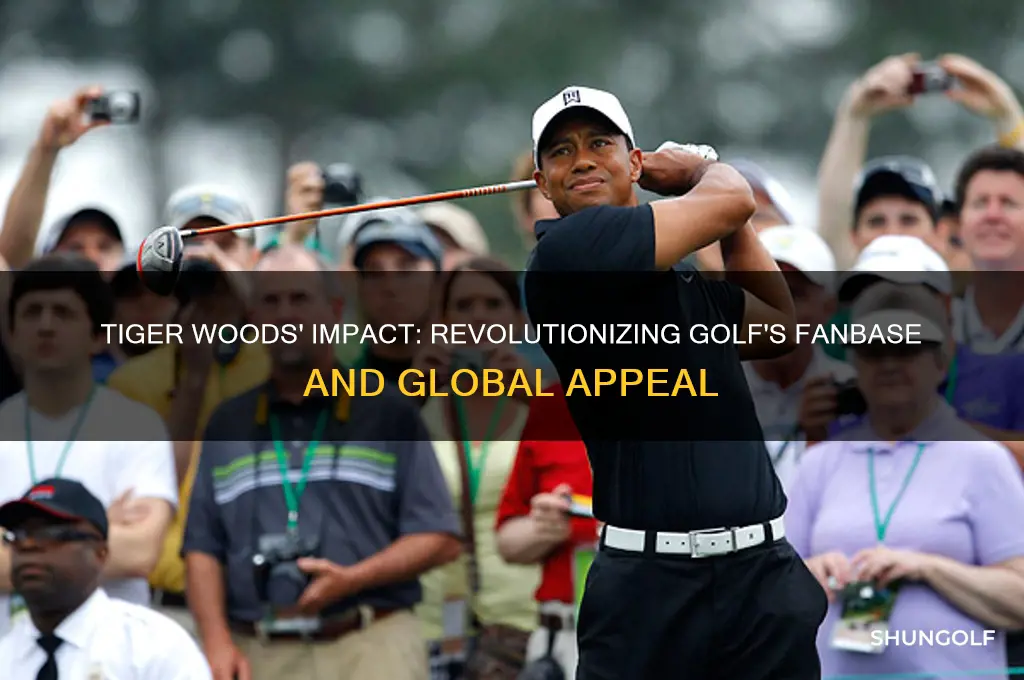 how many fans did tiger bring to golf