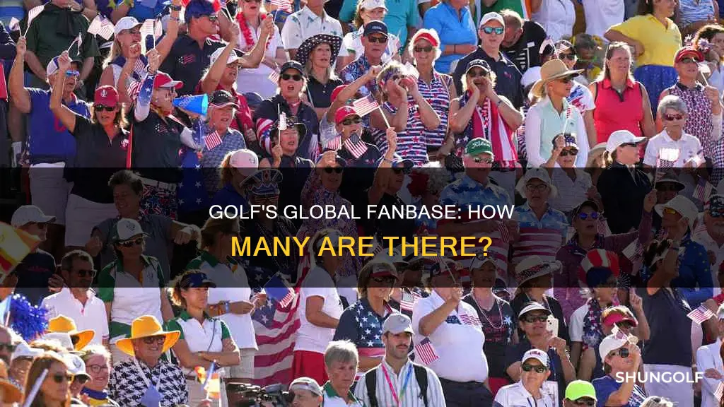 how many fans does golf have