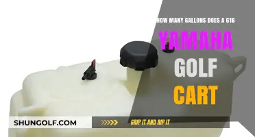 Yamaha G16 Golf Cart Fuel Capacity: Gallons Explained