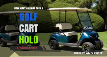 Golf Cart Fuel Capacity: How Many Gallons Does It Hold?