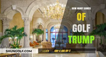 Trump's Golf Obsession: Uncovering His Frequent Rounds on the Course