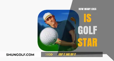 Golf Star: How Many Gigs for the Pros?