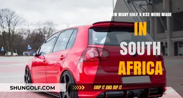 South Africa's Golf 5 R32 Production Numbers Revealed