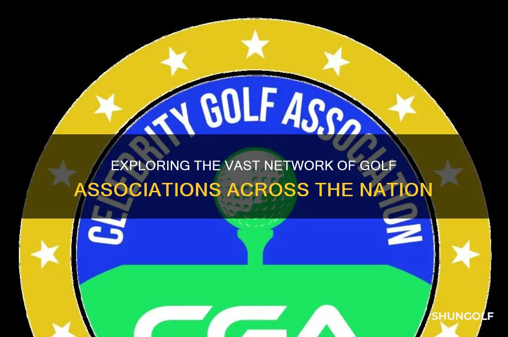 how many golf associations are around the country