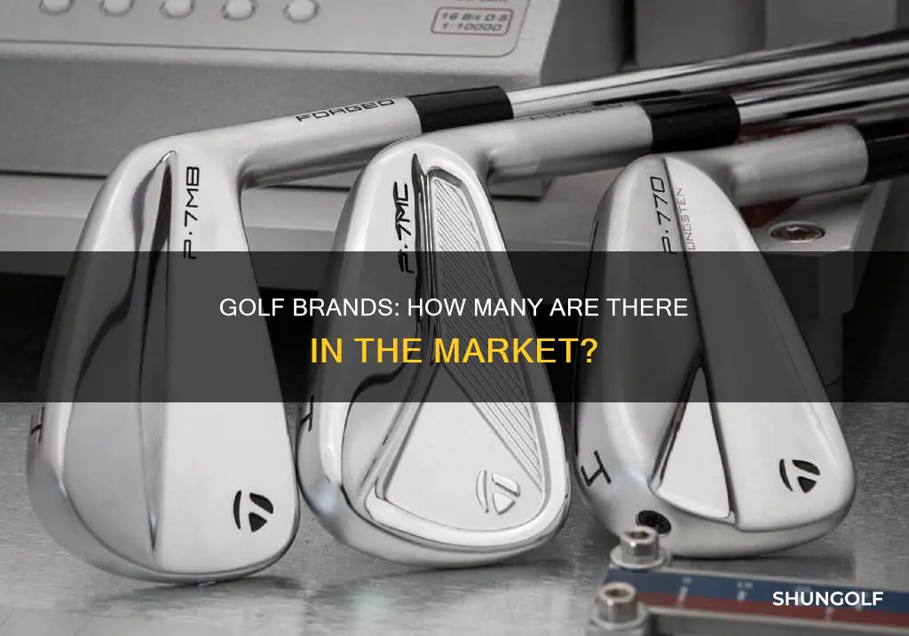 how many golf brands are there