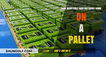 Golf Cart Battery Pallet Sizes: How Many Fit on One?