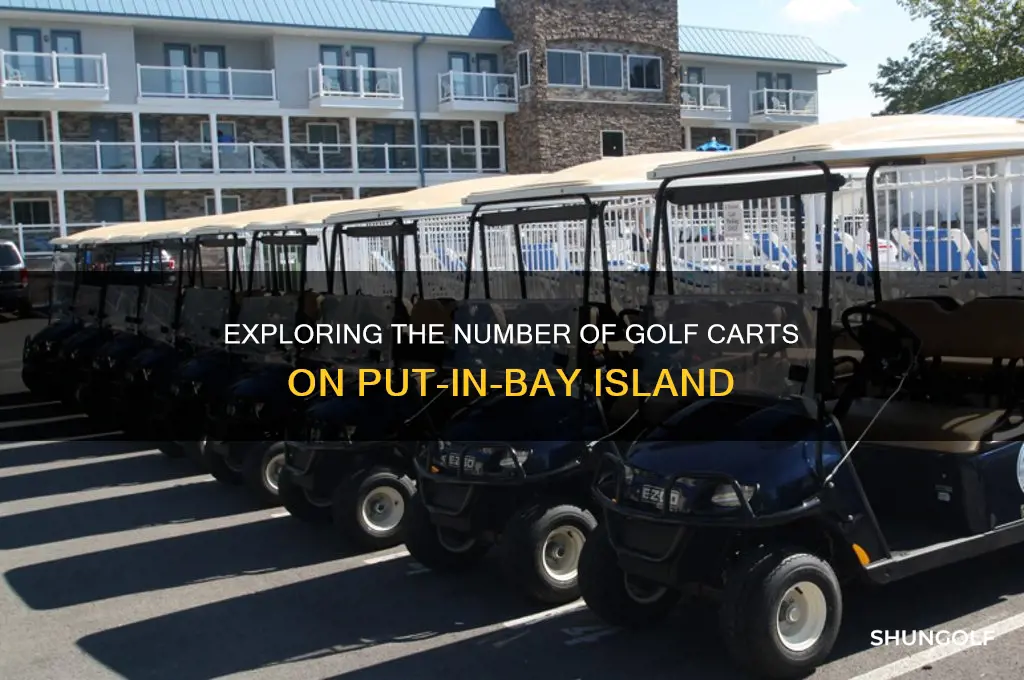 how many golf carts are on put in bay
