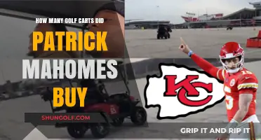 Patrick Mahomes' Golf Cart Collection: How Many Did He Buy?