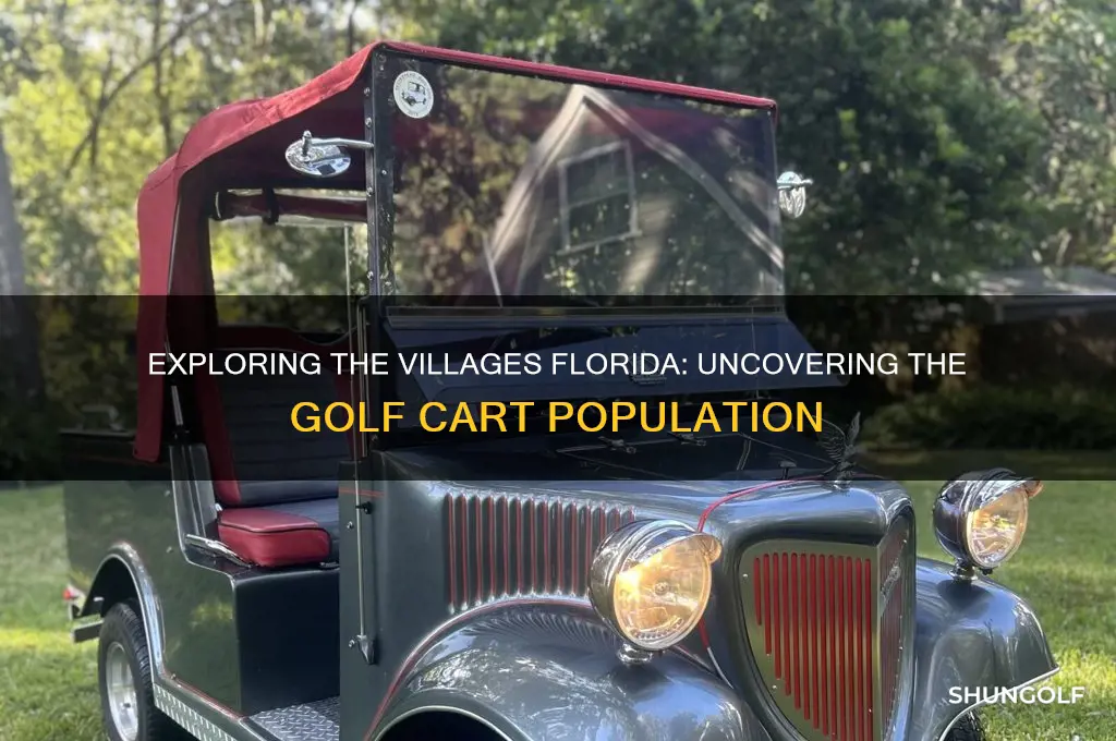 how many golf carts in the villages florida