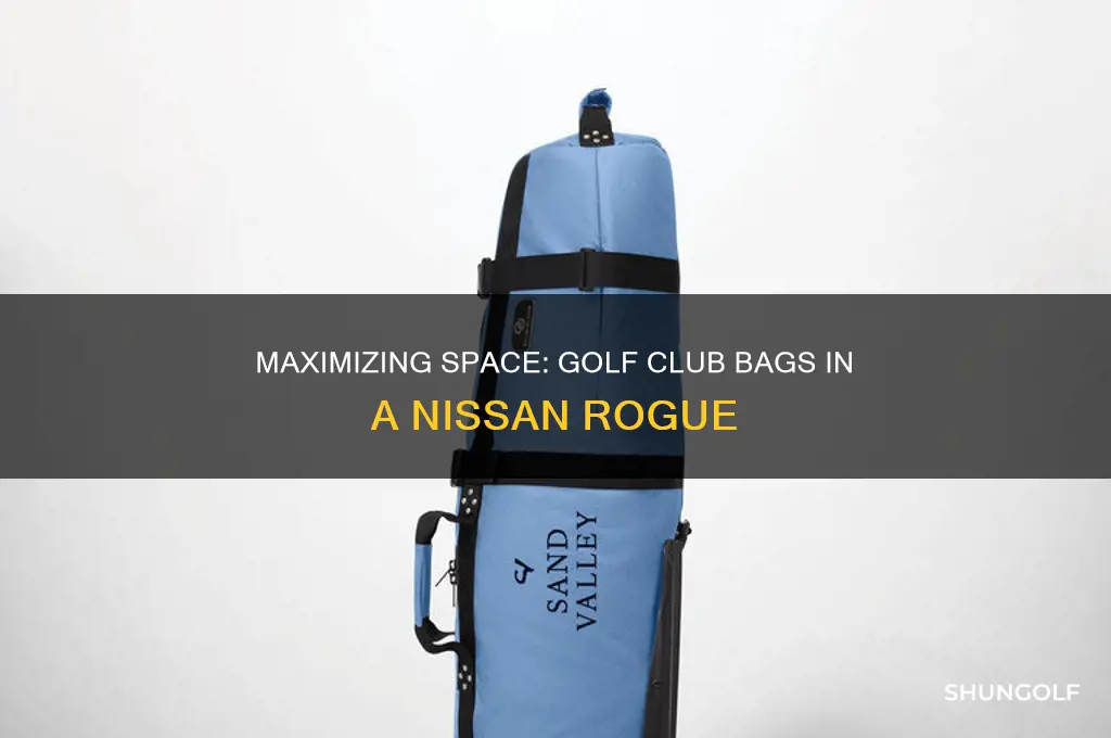 how many golf club bags can fit in nissan rogue