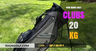 Maximizing Your Golf Bag: How Many Clubs Fit in 20 kg?