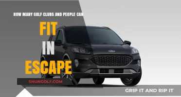 Golf Clubs and People Capacity in an Escape Vehicle Explained