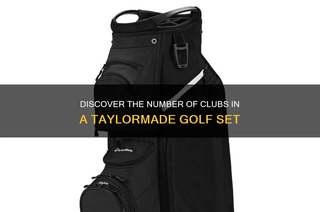 how many golf clubs are in a taylormade golf set