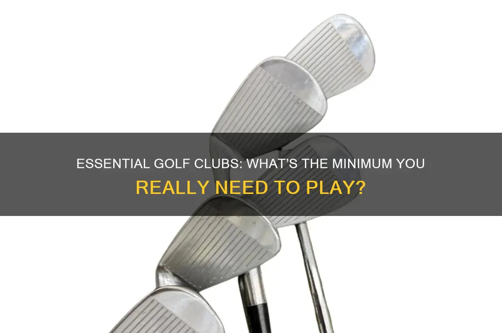 how many golf clubs are really needed to play