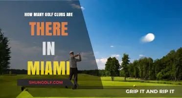 Exploring Miami's Golf Scene: How Many Clubs Are There?