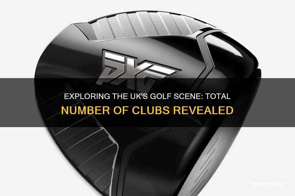 how many golf clubs are there in the uk